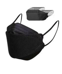 KF94 Protective Face Mask 4Ply - Black (Pack of 24)
