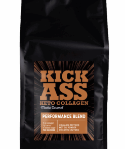 Kick Ass - Keto Collagen Protein Powder - Mocha Caramel - 1kg