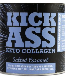 Kick Ass - Keto Collagen Protein Powder - Salted Caramel - 450g