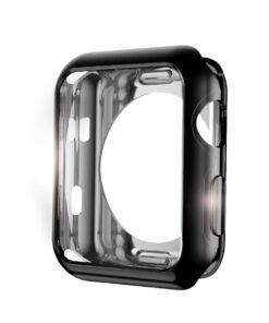 Killer Deals Ant- Scratch Protective TPU Case for 42mm Apple Watch - Black