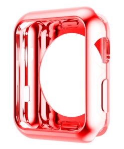Killer Deals Ant- Scratch Protective TPU Case for 42mm Apple Watch - Red