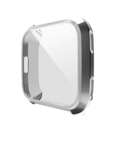 Killer Deals Anti-Scratch TPU Protector Case for Fitbit Versa - Clear
