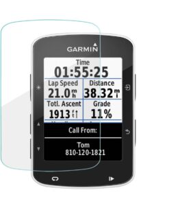 Killer Deals Anti-Shatter Tempered Glass Screen Protector for Garmin Edge 520