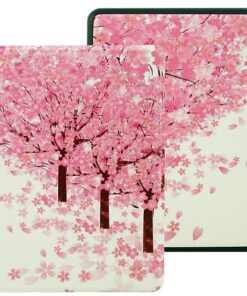 Kindle Paperwhite 6.8" Wi-Fi 16GB Black With S/O (11th Gen 2021) Bundle - Cherry Blossom