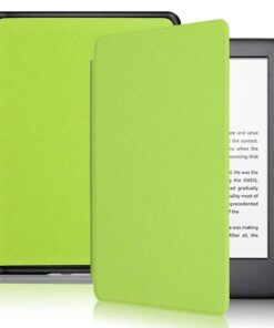 Kindle Paperwhite 6.8" Wi-Fi 16GB Black With S/O (11th Gen 2021) Bundle - Green