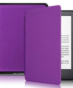 Kindle Paperwhite 6.8" Wi-Fi 16GB Black With S/O (11th Gen 2021) Bundle - Purple