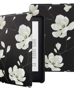 Kindle Paperwhite 6.8" Wi-Fi 16GB Black With S/O (11th Gen 2021) Bundle - White Orchid