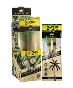 King Palm Slim Cones 2's (Box of 20x2)