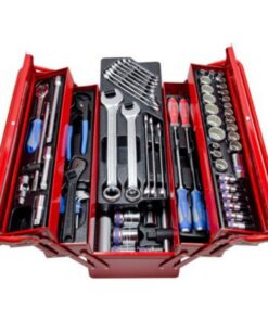 King Tony  Mechanic Tool Box Set 1/2" And 3/4" Dr 77 Piece