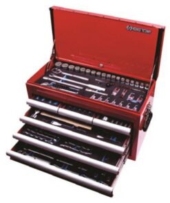 King Tony Mechanic Tool Chest Set Metric 196  Pieces