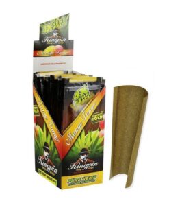 KingPin Hemp Wrap Mango Tango (Box of 25 x4)