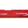 Kingston HyperX FURY 8GB DDR3 1600MHz Red