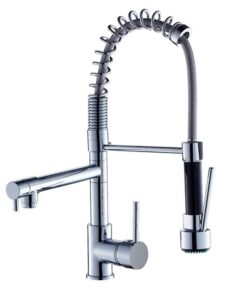 Kitchen Sink Faucet with Pull Down Sprayer Mixer Tap