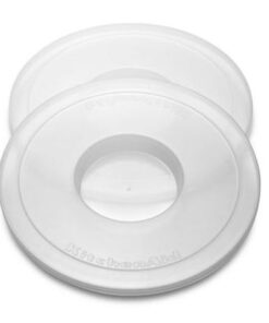 KitchenAid - 2 Pack Heavy Duty Mixer Bowl Covers - Clear