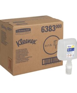 Kleenex 6383 Gel Hand Sanitizer - pack of 4 x 1.2L cartridges