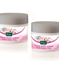 Kneipp Sugar Body Scrub - Soft Skin Indulgence Almond Milk & Oil - 220g x 2