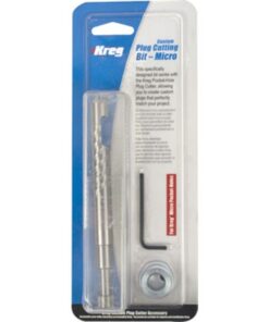 Kreg Custom Pocket Hole Plug Cutting - Bit Micro