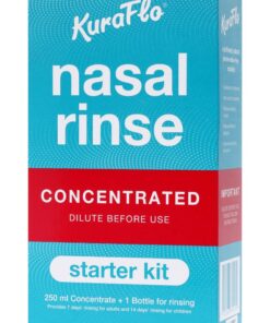 Kuraflo Hypertonic Nasal Rinse Starter Kit 250ml