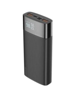 Kuulaa 20 000mAh Power Bank - PD + QC 3.0 with Smart Digital Display - Black