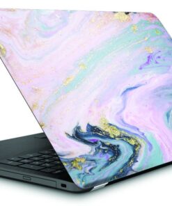 Laptop Skin Abstract Paint