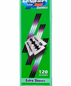 Laser Double Edge Razor Blades 120 Blades