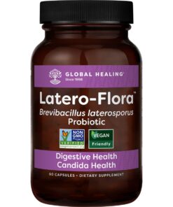 Latero-Flora - Probiotic Supplement for Gut Health, Digestion and Candida Cleanse Support
