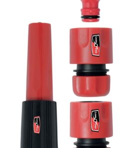 LAWN STAR - Adjustable Hand Nozzle & 3 Piece Connecter Starter Set