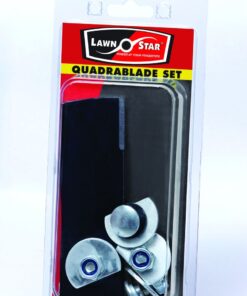 LAWN STAR - Quadra Blade Replacement Set for Lawn Mower LSQ & PRO 48