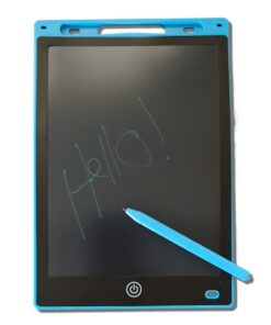 LCD Write Pad - Make Notes - can be erased repeatedly - Can Lock Screen - Blue