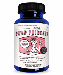 Legendairy Milk Pump Princess 180 Capsules - Herbal Lactation Supplement
