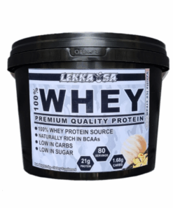 Lekka SA - 100% Whey Protein Concentrate - 2.4kg - Vanilla
