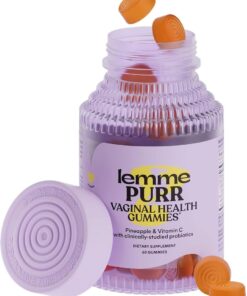Lemme Purr Vaginal Probiotic Gummies for Women [60 Count]
