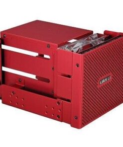 Lian-li EX-33R1 HDD + Mesh Cage - All Red