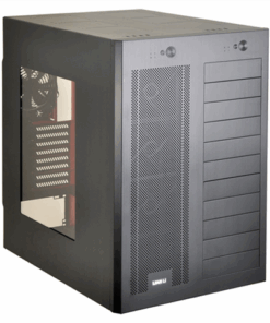 Lian-li PC-D666WRX Windowed Case - Red - Black