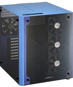 Lian-li PC-O8W Blue 2x Glass Panels Chassis