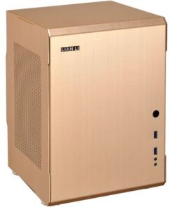 Lian-li Q34KMP Gold Aluminum Mini-ITX Computer Case