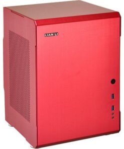 Lian-li Q34KMP Red Aluminum Mini-ITX Computer Case