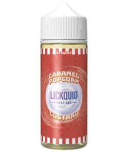 Lickquid Emotions Caramel Popcorn Custard 2mg 120ml Vape Liquid