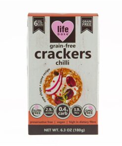 Life Bake Grain Free Crackers - Chilli