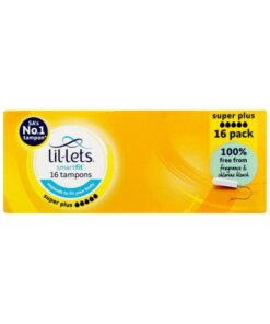 Lil-Lets Tampons Smart Fit Super Dispenser Pack (6 boxes x 10 tampons)