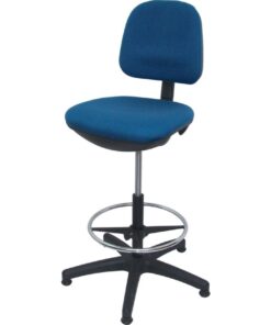 Lincoln   Draughtsmans Chair Charcoal Fabric