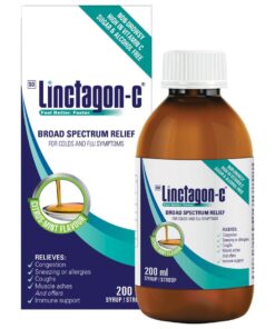 Linctagon C Adult Cold and Flu Syrup - 200ml