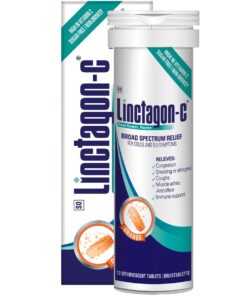 Linctagon C Effervescent Tablets 12 - Orange