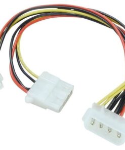 Lindy Mole XMale to Maleole XFemale with 3.5 Inch Power Adapter