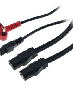 Linkqnet 2 X IEC F to 1 X Clover Dedicated Power Cable - 4m