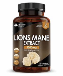 Lions Mane Mushroom Tablets 3 Month Supply