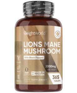 Lions Mane Tablets 1 Year Supply