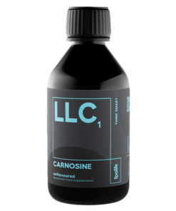 Lipolife - LLC1 - Liposomal Carnosine - 250mg per 5ml - 250ml - Unflavoured