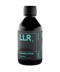Lipolife - LLR1 - Liposomal Resveratrol - 200mg per 5ml - 250ml - Unflavour