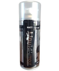 Liquid Armour Removable Synthetic Rubber Coating 350ml Aerosol Top Coat - Matt